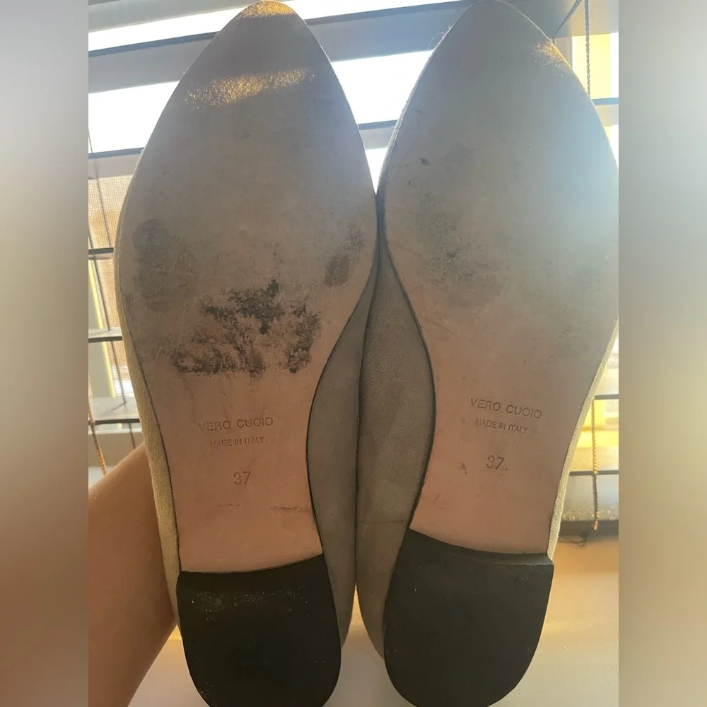 Avellini - Women's Gray Suede Loafers - Picture 5 of 6